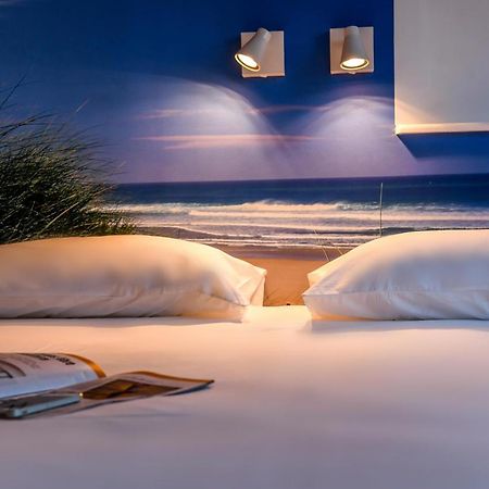 Les Vagues Hotel Restaurant Biscarrosse-Plage Kültér fotó